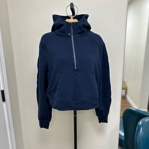 Scuba Oversized Half-Zip Hoodie